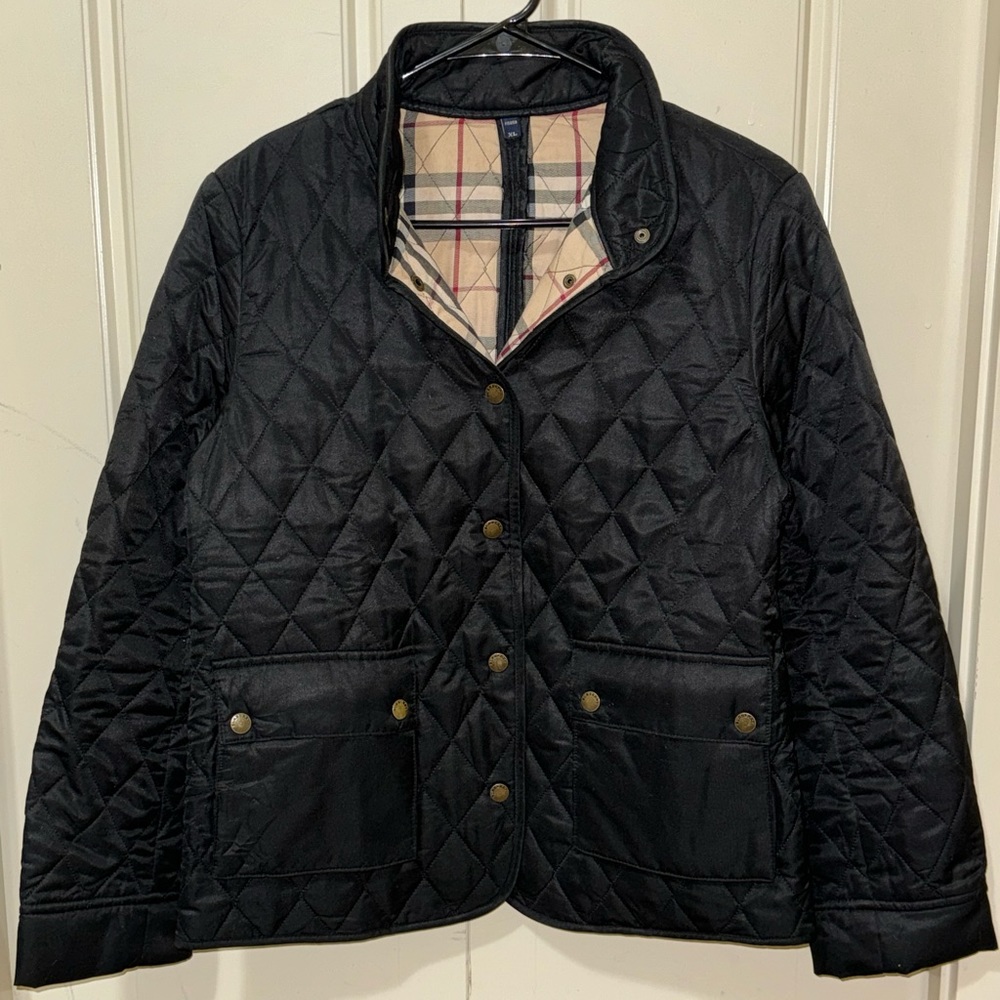 Burberry quilted jacket